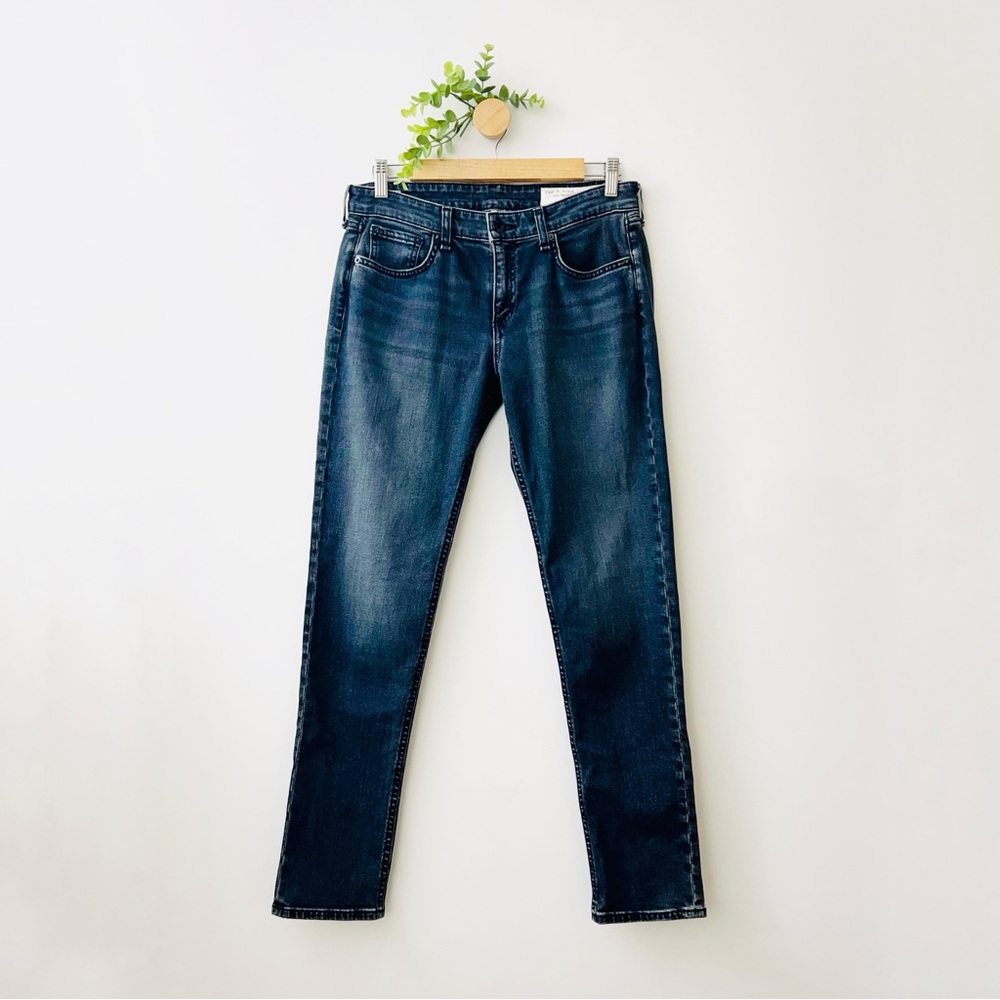 Rag & Bone Dre Low-Rise Slim Boyfriend Ziggy Y2K Jeans